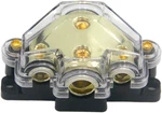 Zookoto 0GA Power Distribution Block, Auto Car Audio Amplifier 1 In 3 Ways Fuse. Fixed Price $16.14.