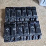 Pack Of 6 THQL2135 Amp Pole Circuit Breaker 240V General Electric. Fixed Price $50.00.