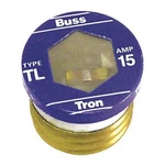 Plug Fuse, 15A, 10KA At 125V Ac, 4 Pk T-15 Plastic 051712101219. Fixed Price $31.06.