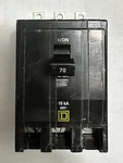 Square D Bolt In 70AMP Pole Circuit Breaker QOB370. Fixed Price $64.99.
