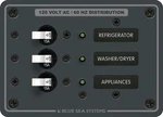 Panel 120VAC 3POS Blue Sea 8058-BSS Expedited Shipping. Fixed Price $154.44.
