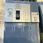 Siemens 20A 3-POLE Gfci Circuit Breaker Hbqdpf 208/120V Gnd Fault Test Button. Fixed Price $1500.00.