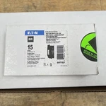 Cutler-hammer BRP115DF 15A Dual Function Breaker. Fixed Price $50.00.