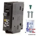 Genuine Square D Homeline Amp Circuit Breaker Kit (pack), HOM30 1. Fixed Price $27.53.