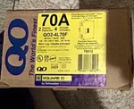 Square Amp, Spaces, Circuit, Outdoor Main Lug Load Center QO24L70F. Fixed Price $35.00.