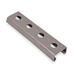 Kindorf B 907 Strut Channel,ss,overall 10FT 3HAL2. Fixed Price $165.59.