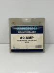 Nos Sealed Zinsco QC20 Pole 20A 120/240V Circuit Breaker QC-20. Fixed Price $79.95.