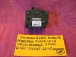 Siemens # Q260H Brand New Molded Case Circuit Breaker Pole 60A 240V 60HZ. Fixed Price $80.00.
