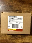 Square D HOM120CAFIC 20A Combination Arc Fault Circuit Interrupter (cafi). Fixed Price $46.99.