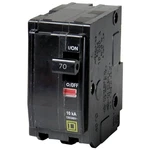 Square By Schneider Electric QO270 Circuit Breaker, Thermal Magnetic, 2P, 70A. Fixed Price $72.74.