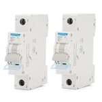 Pack Mollom Pole Miniature Circuit Breaker 110V-240V 6.3 Amp White. Fixed Price $12.99.