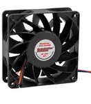 12 Volt Square Cooling Fan Quiet High Speed Waterproof Amplifier Battery. Fixed Price $28.99.