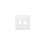 Lutron VWP-2-BL, Matte Black, 2-GANG, Screwless, Dimmer/switch Wallplate, 1PC. Fixed Price $17.99.