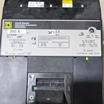 Square LC36300 300A 600V 3-POLE Circuit Breaker W/ Adjustable Trip. Fixed Price $400.00.