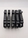 Lot Of 5 Thin Series Circuit Breaker 1-POLE 20-AMP THQP120 (storage Wear). Fixed Price $31.95.