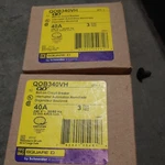 Lot Of New Square D QOB340VH Pole Amp 240V 22KA Circuit Breaker. Fixed Price $300.00.