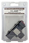 New Connecticut Electric UBIP-115 Pushmatic Circuit Breaker 15A 120/240 Vac. Fixed Price $26.03.